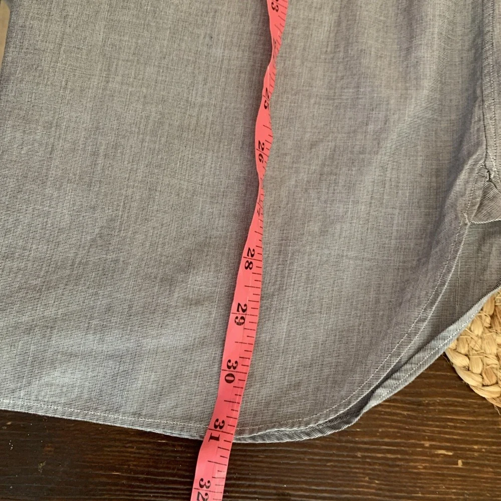 Polo Ralph Lauren Slim Fit Men's Gray Dress Shirt‎ 17.5 34/35